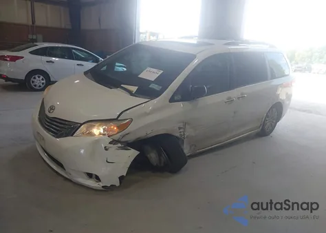 2014 Toyota Sienna Xle V6 8 Passenger из США, поврежденный, VIN 5TDYK3DC7ES428980